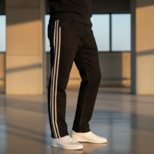 Denim Baggy Pant Black